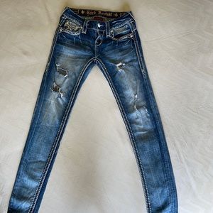 Rock revival skinny jeans